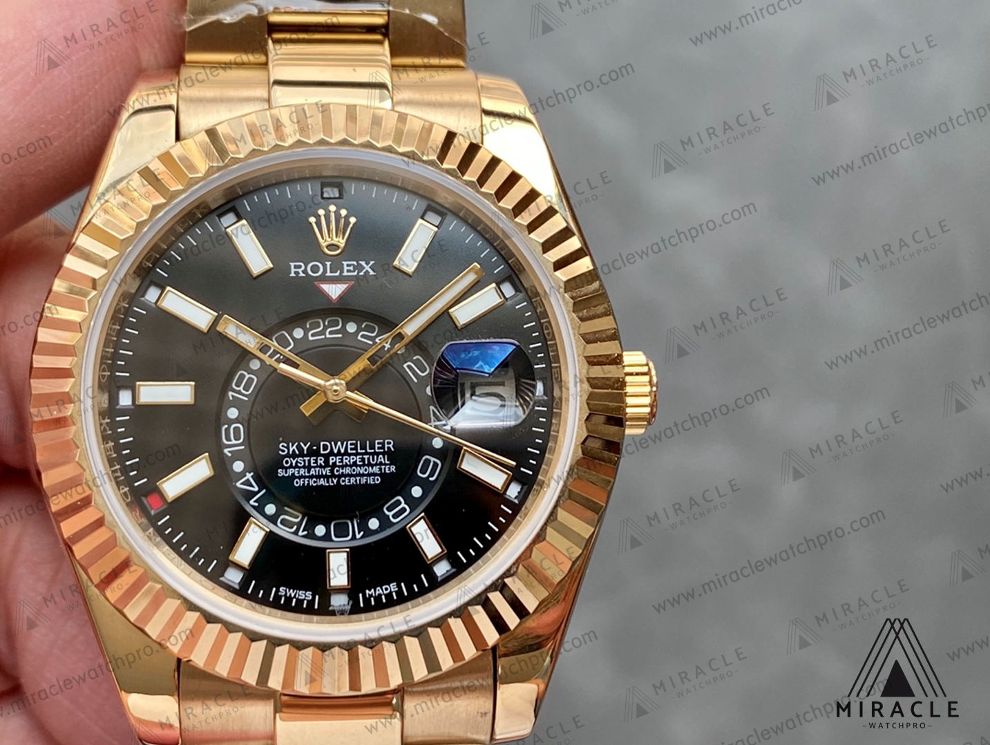 Replica Watch-ROLEX-Sky Dweller-REF.M326938-0004-ELITE CLONE-42MM