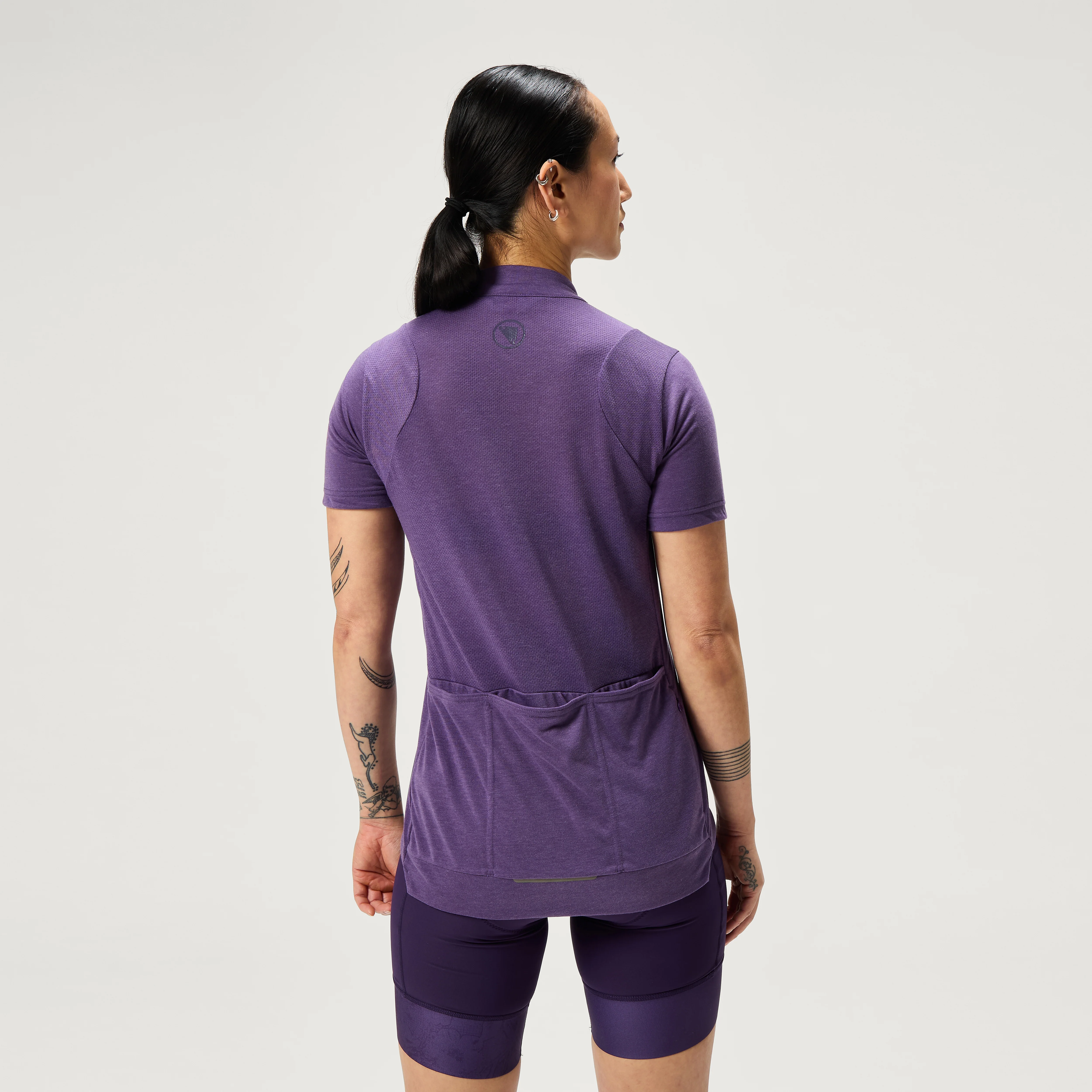 Women's Loop S/S Zipped Jersey - Heather
