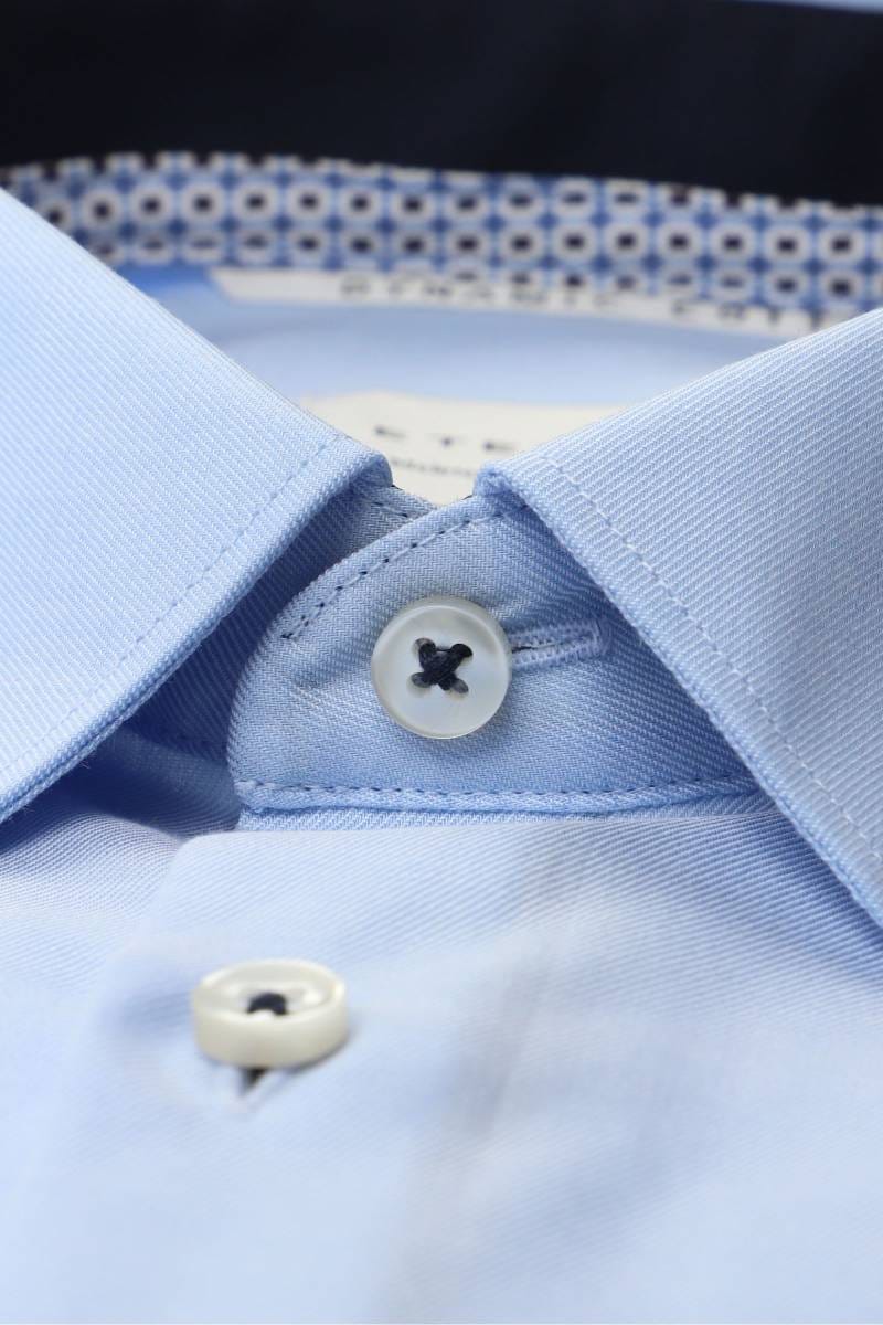 ETERNA Super Slim Hemd hellblau, Einfarbig