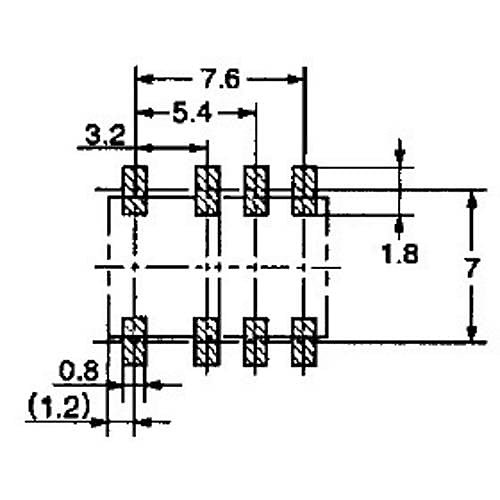 Omron G6K-2F-Y 24DC Relais CMS 24 V/DC 1 A 2 inverseurs, 1 pc