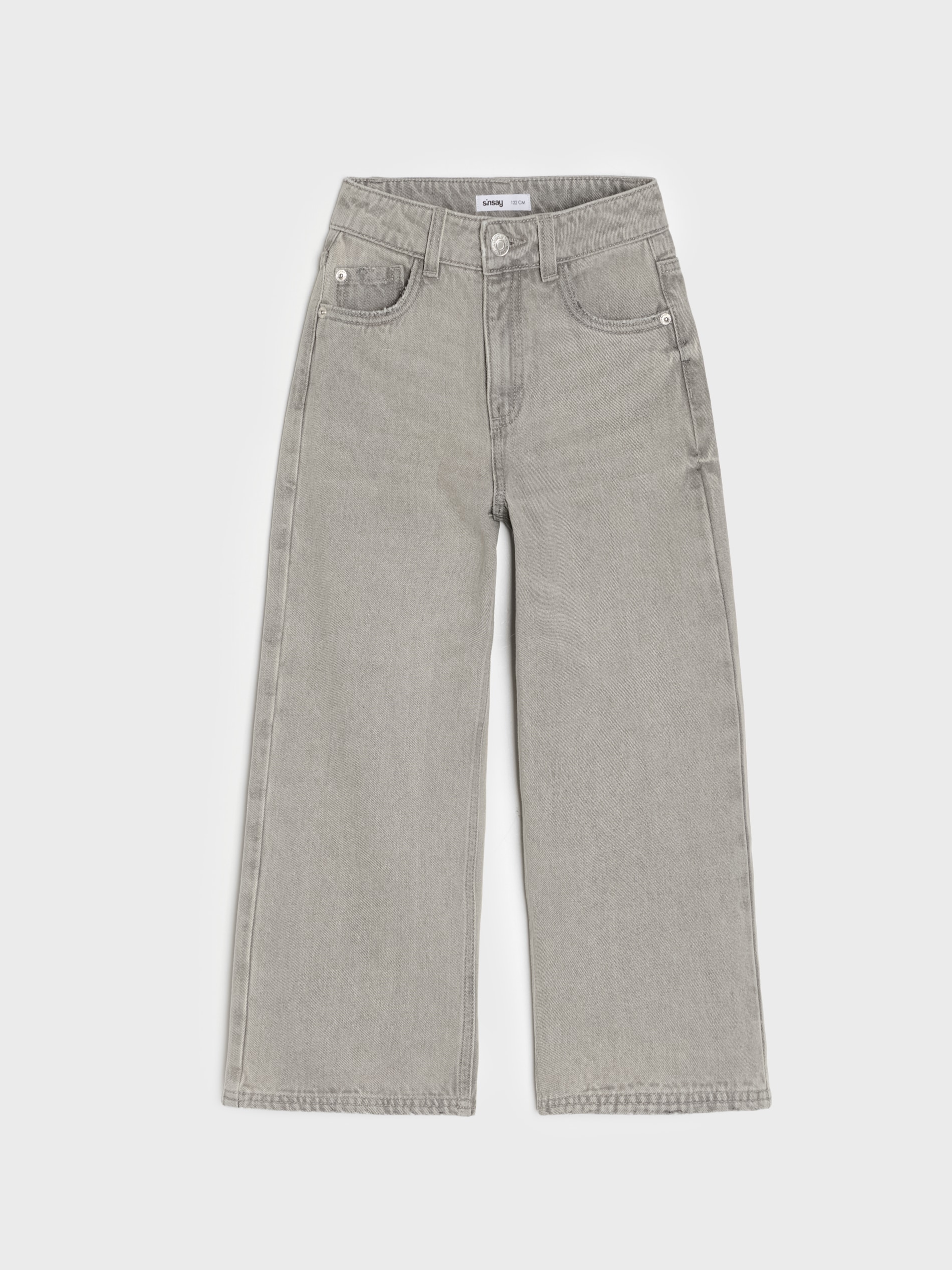 Klasyczne jeansy wide leg