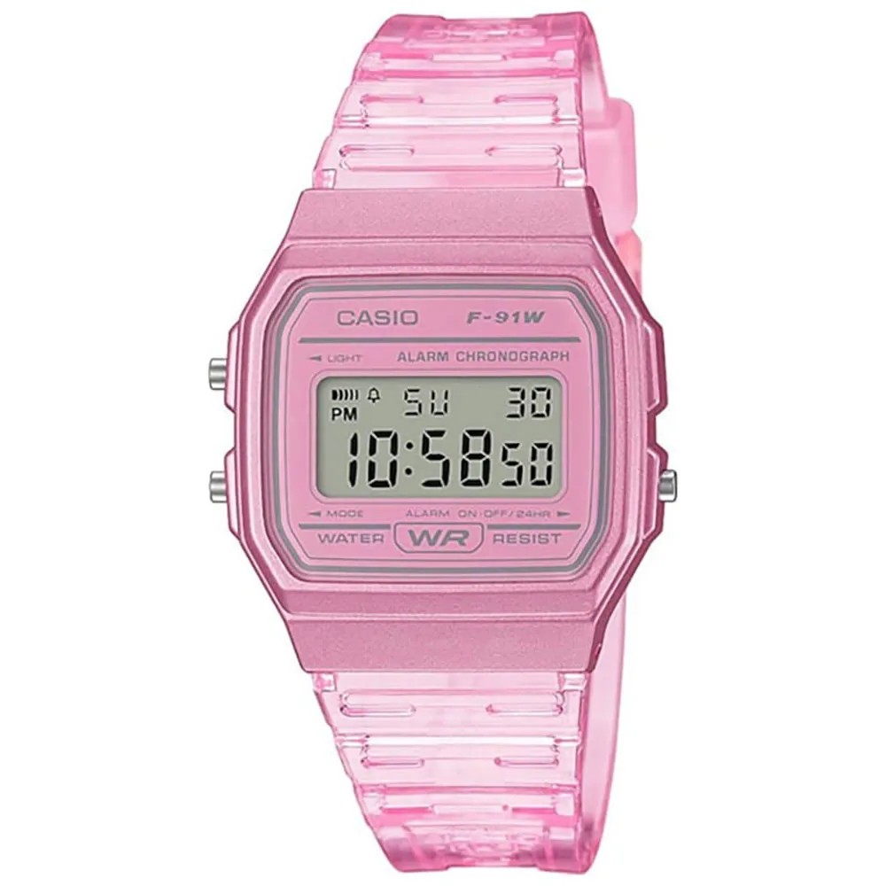Casio F-91WS-4EF woman watch