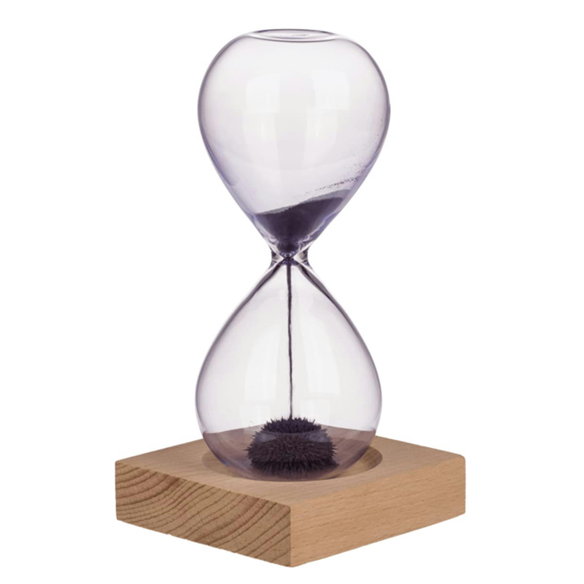 - Sablier de décoration magnétique violet