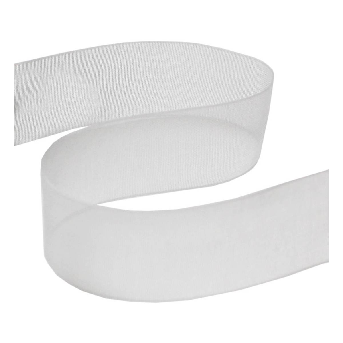 Silver Organdie Ribbon 20mm x 5m