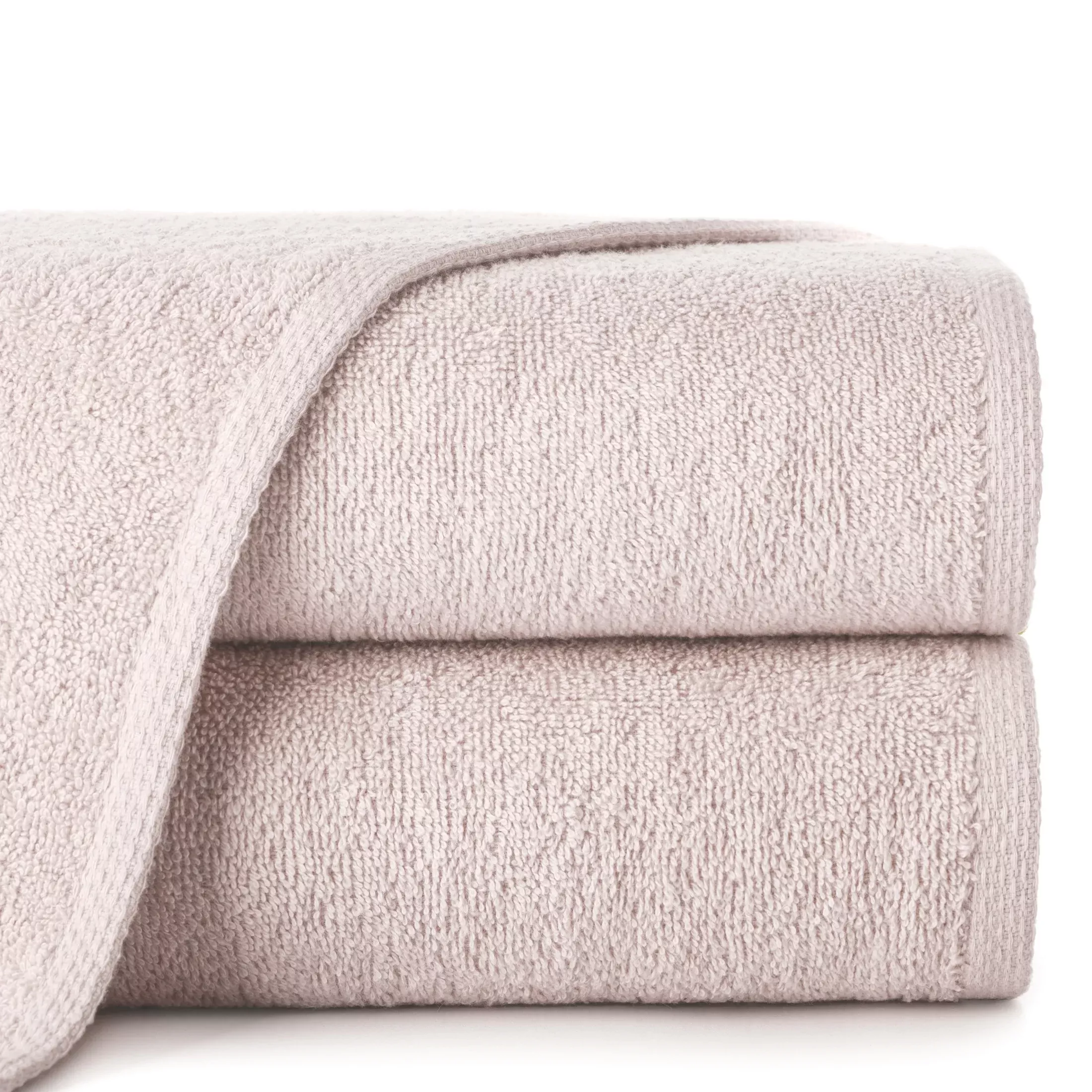 Ręcznik kąpielowy 50x100 cm bawełniany kolor pudrowy róż 400 g/m2 GŁADKI 1