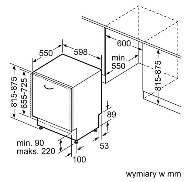 Zmywarka BOSCH SMV4HTX00E