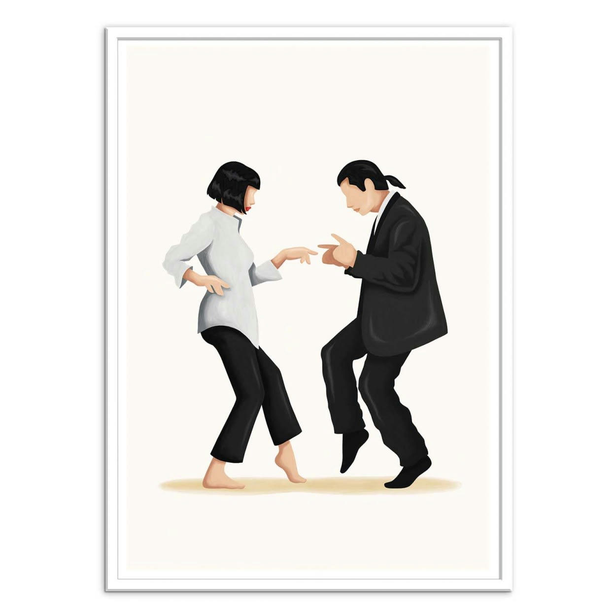 NOUR TOHME - PULP FICTION - Affiche d'art 30 x 40 cm