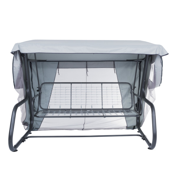 Dach z moskitierą do huśtawki ogrodowej 228 x 126 cm Rimini / Venezia PATIO
