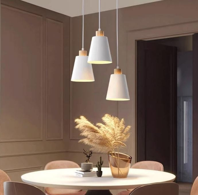 Lampa sufitowa metalowa klosz