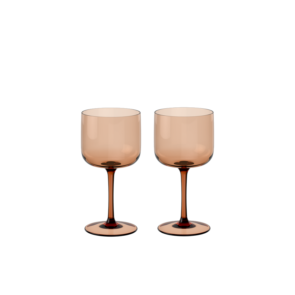 Like Glass Wine glass - Brown, 6.8 oz, crystal glass