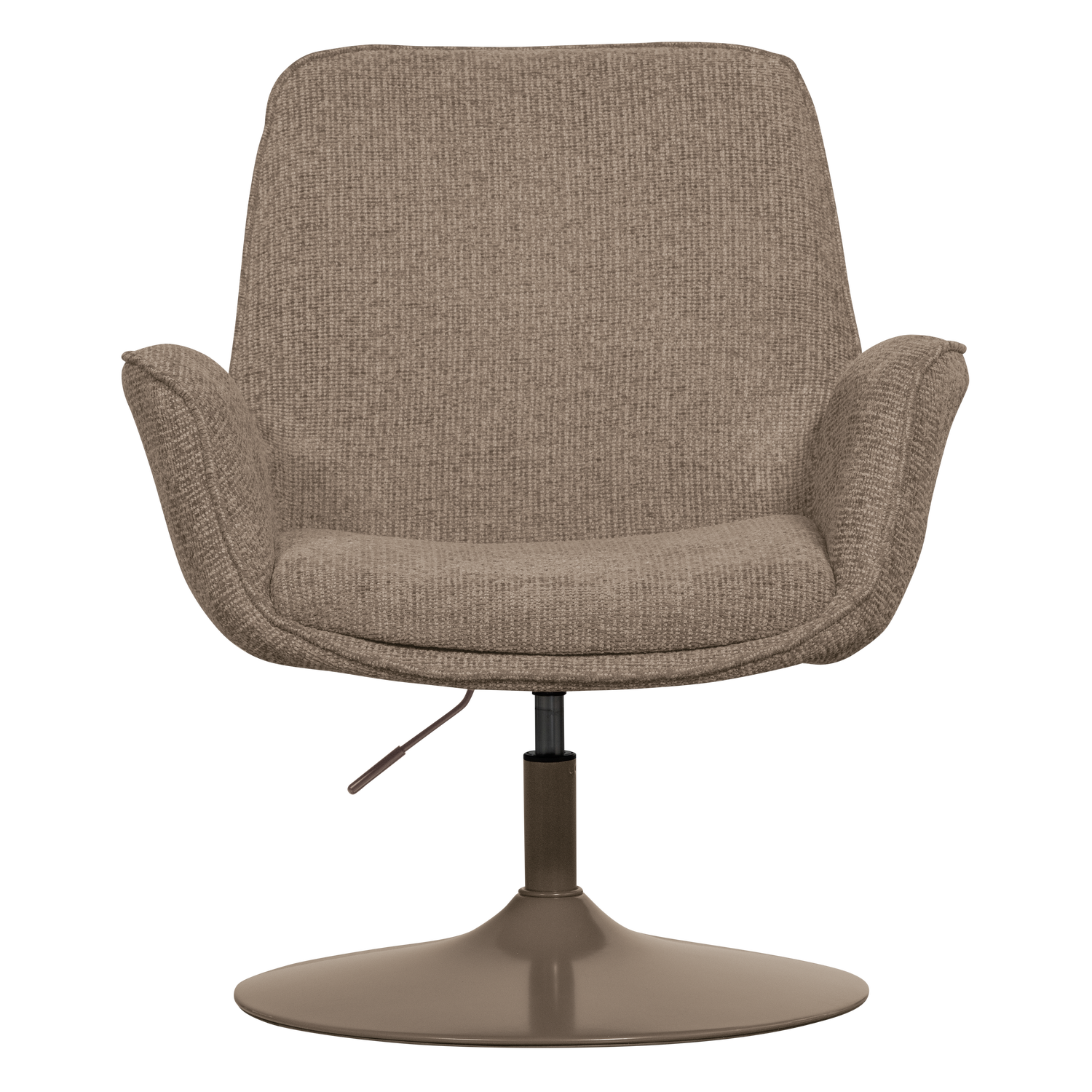 WOOOD verstelbare fauteuil Marten - Polyester - Zand - 91x79x76