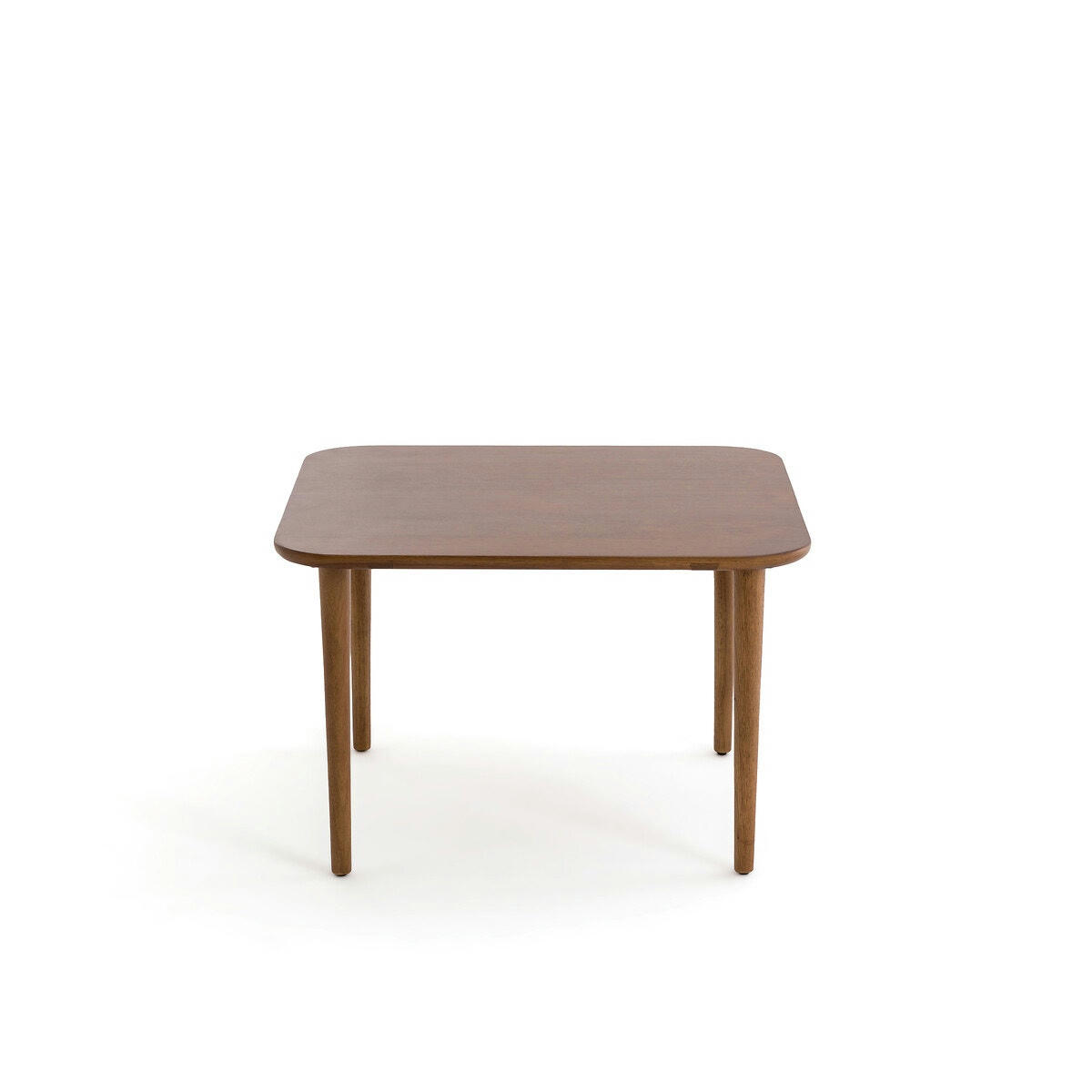 Table basse carrée noyer massif, Marlo