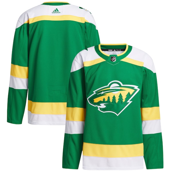 Minnesota Wild adidas 2023/24 Alternate Primegreen Authentic Jersey – Green