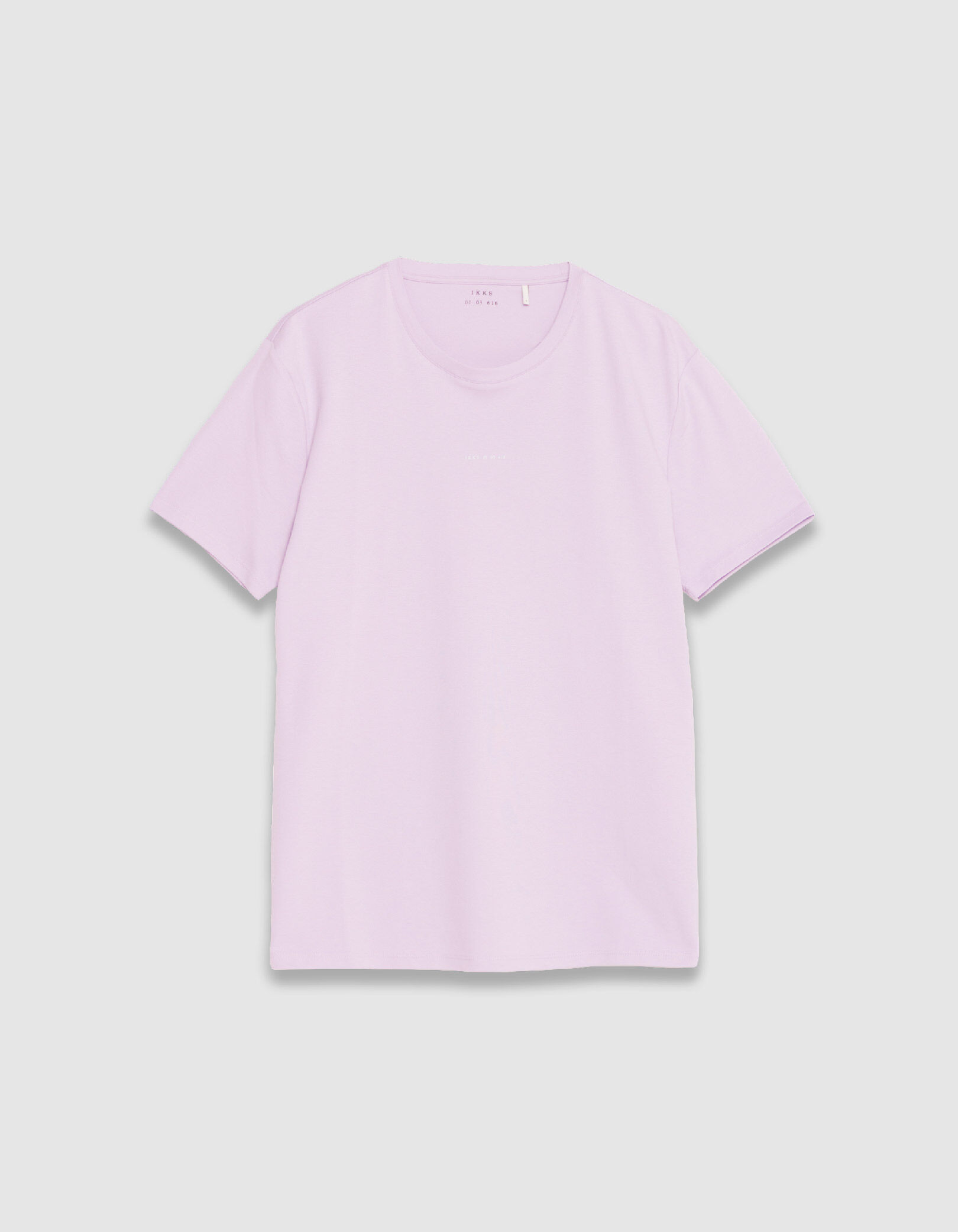 T-shirt lilas détail logo ABSOLUTE DRY Homme