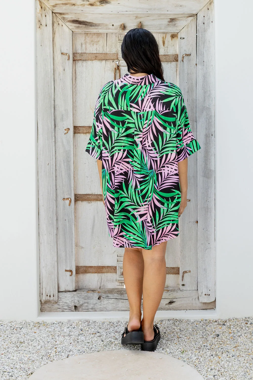 Tammin Shirt in Midnight Jungle