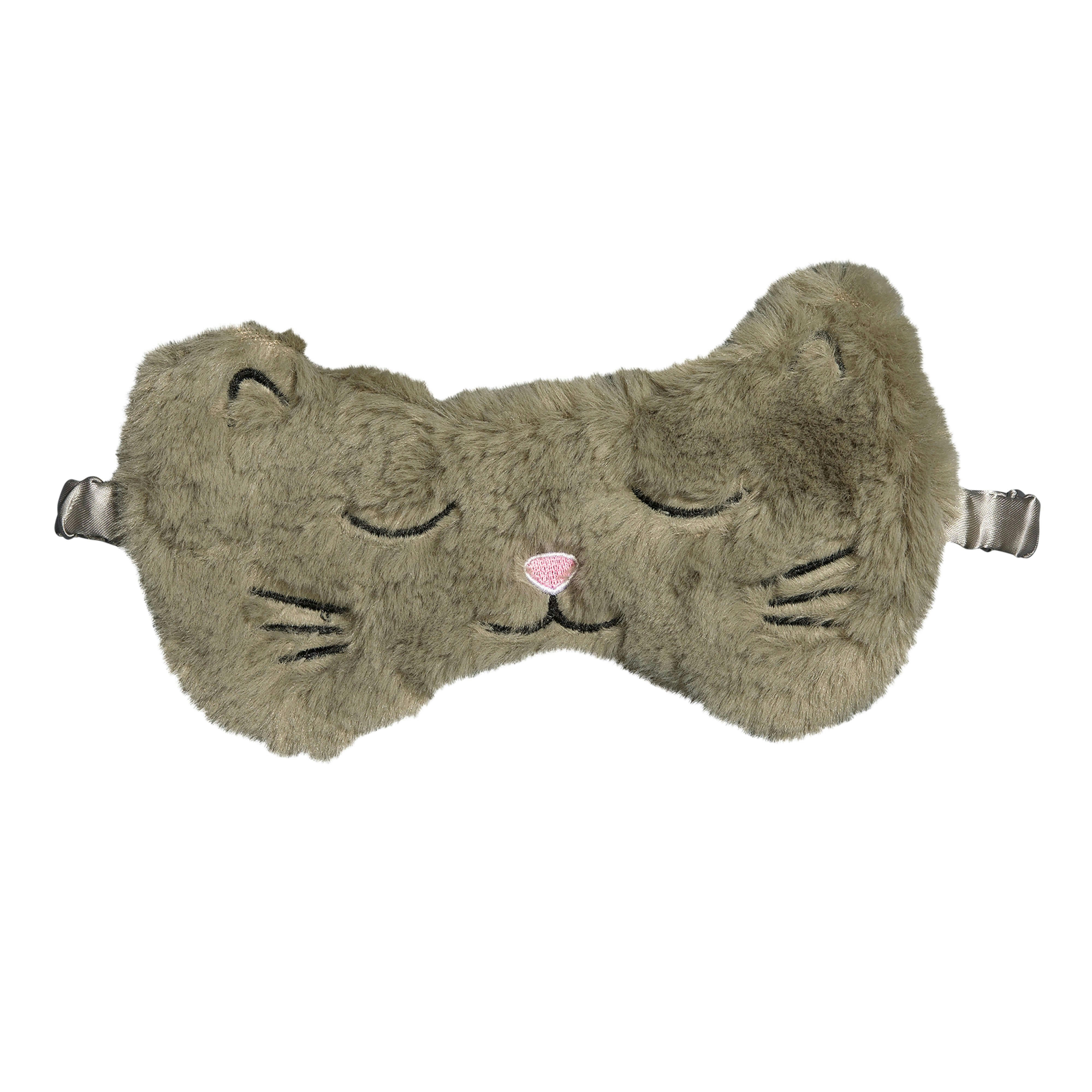 - Masque de nuit chat gris