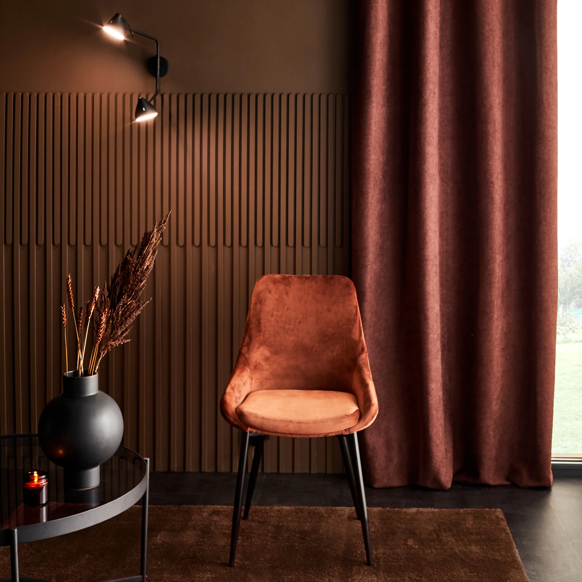 4MURS Rideau thermique KINLEY cappuccino 140 x 260 cm