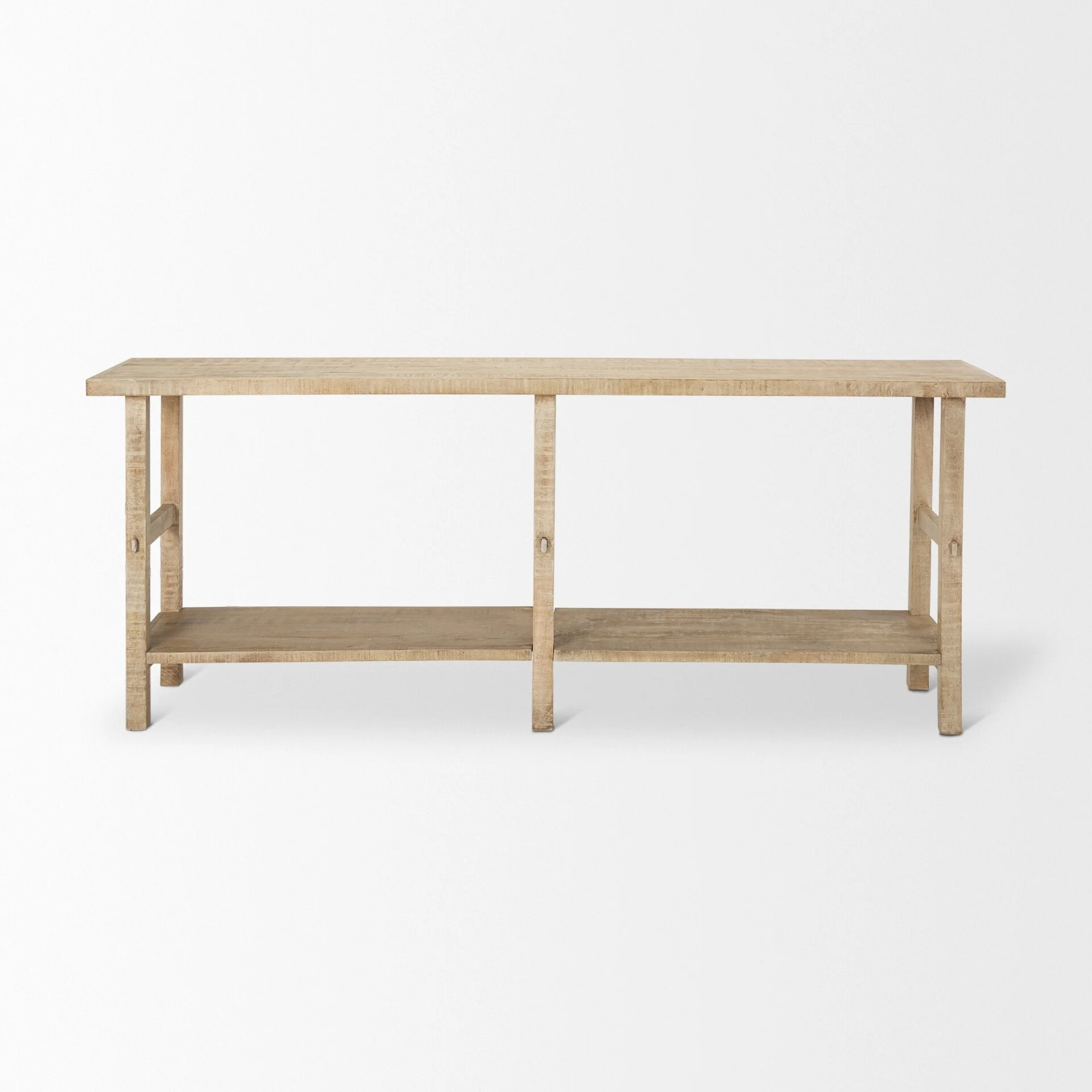 Rosie Large Blonde Wood Console Table