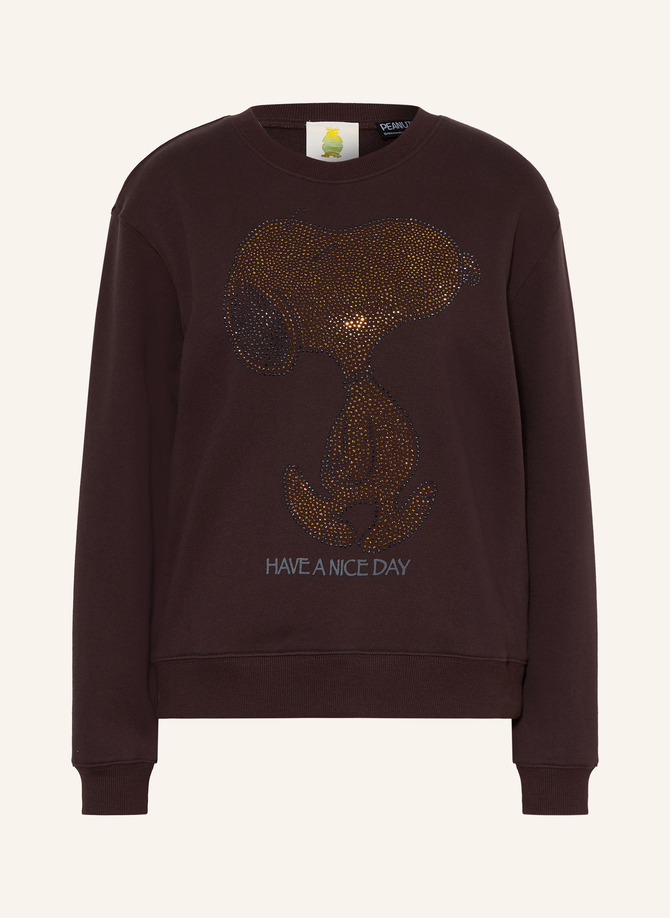 Princess GOES HOLLYWOOD Sweatshirt mit Schmucksteinen