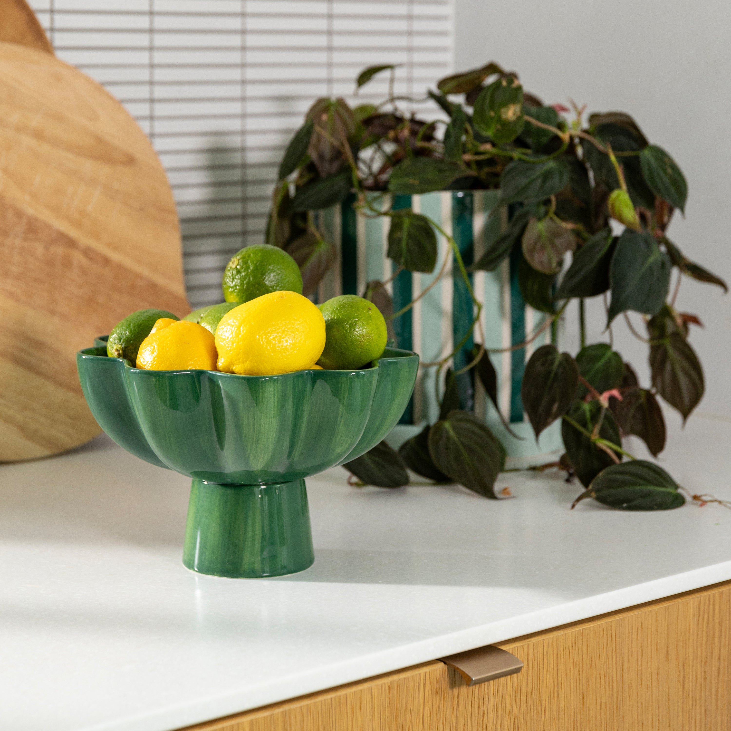 &k amsterdam Sun Schaal Ø 20 cm - Groen