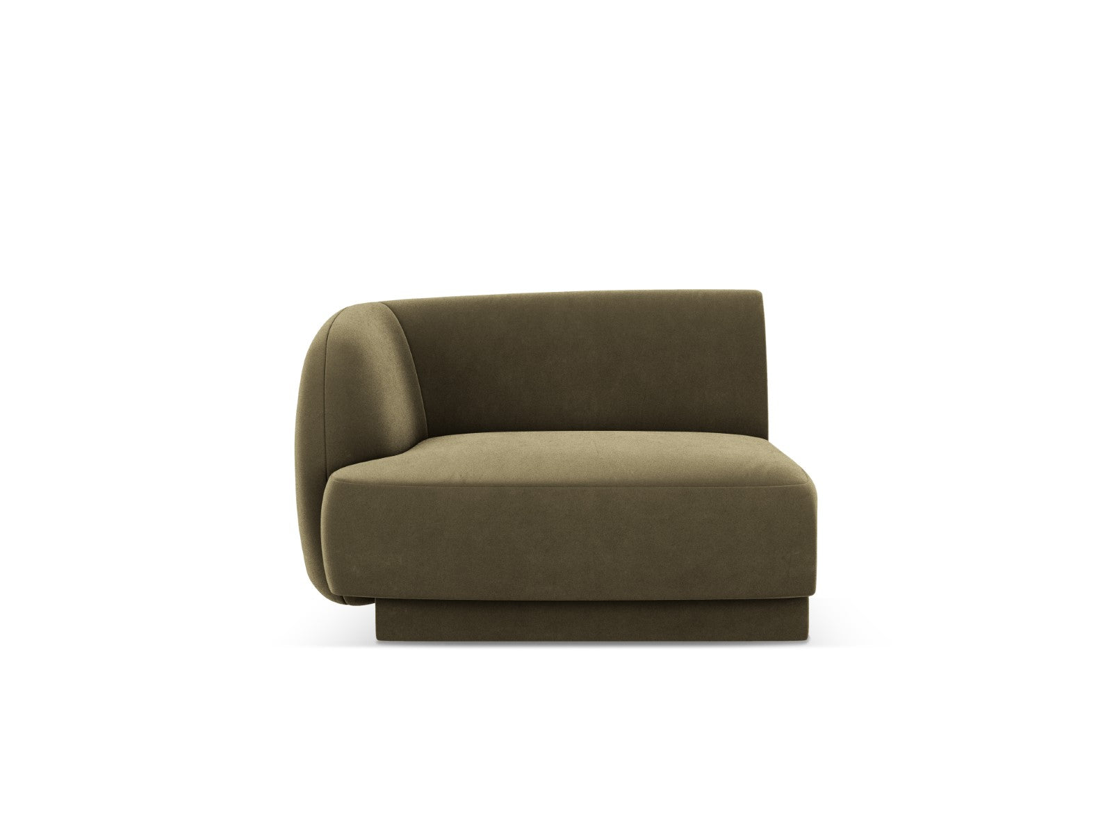 Micadoni linker module Miley flueel groente - 90x90x70cm