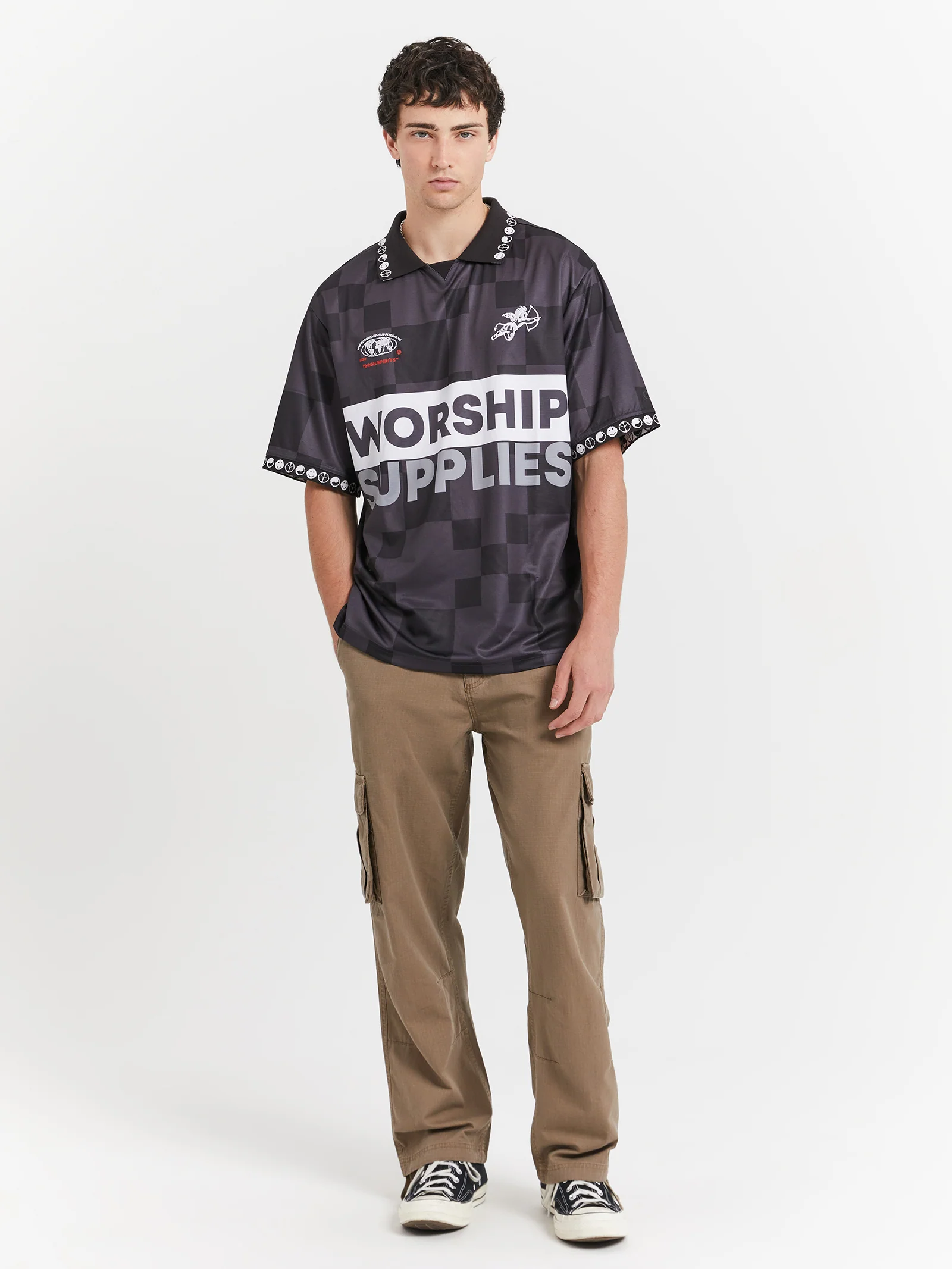 Cherub Check Football Jersey