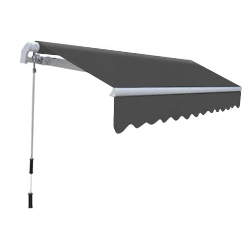 NNEVL Folding Awning Manual Operated 300 cm Anthracite