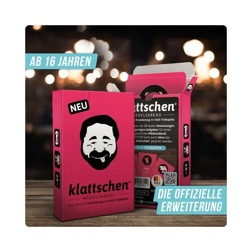 Kartenspiel 60-teilig klattschen