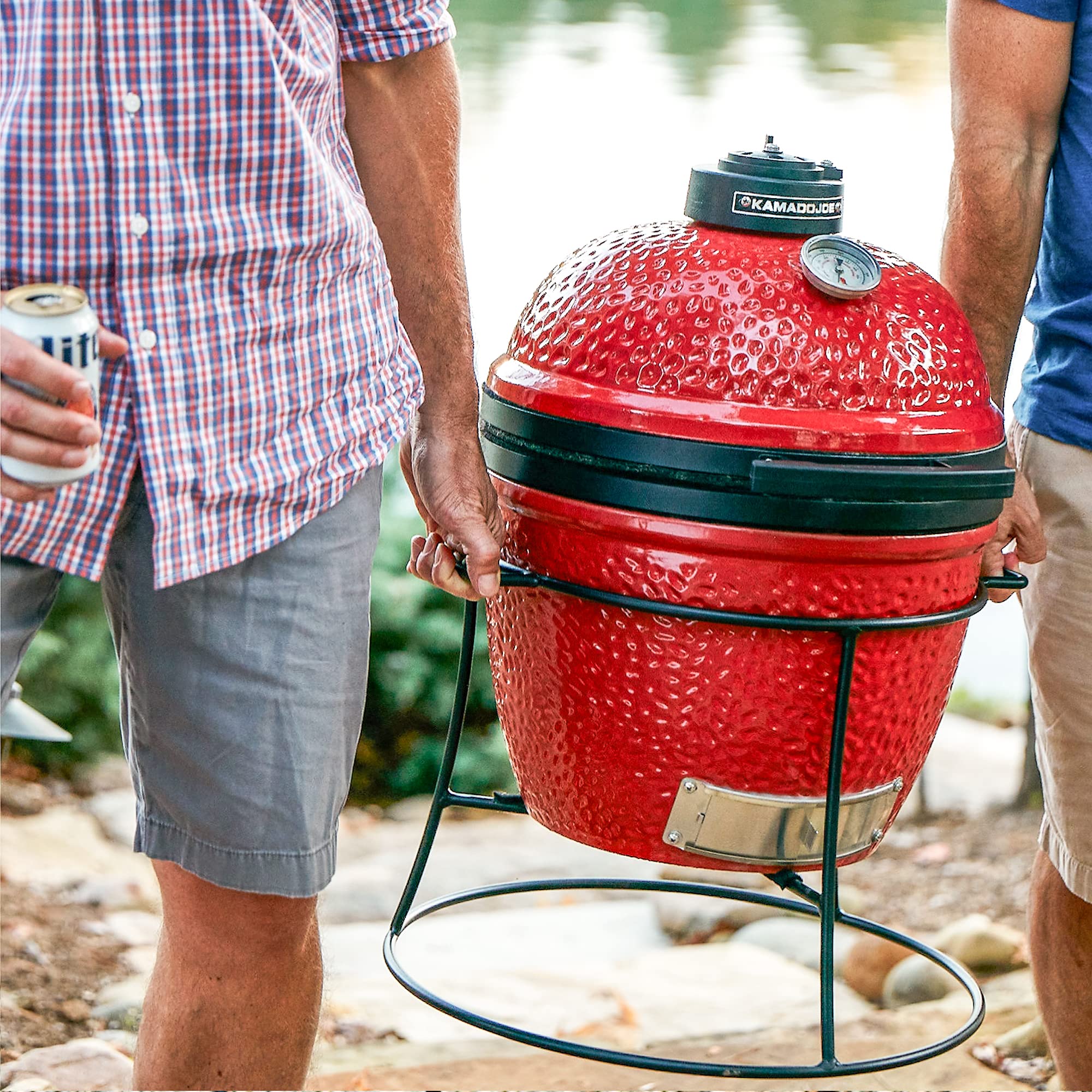 Joe KJ13RH Charcoal Grill(Joe Junior Grill + Grill Cover)