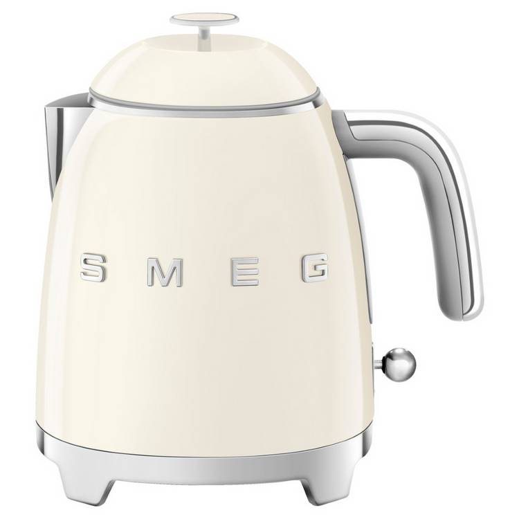 Smeg KLF05CRUK 50's Style Retro Mini Kettle - Cream