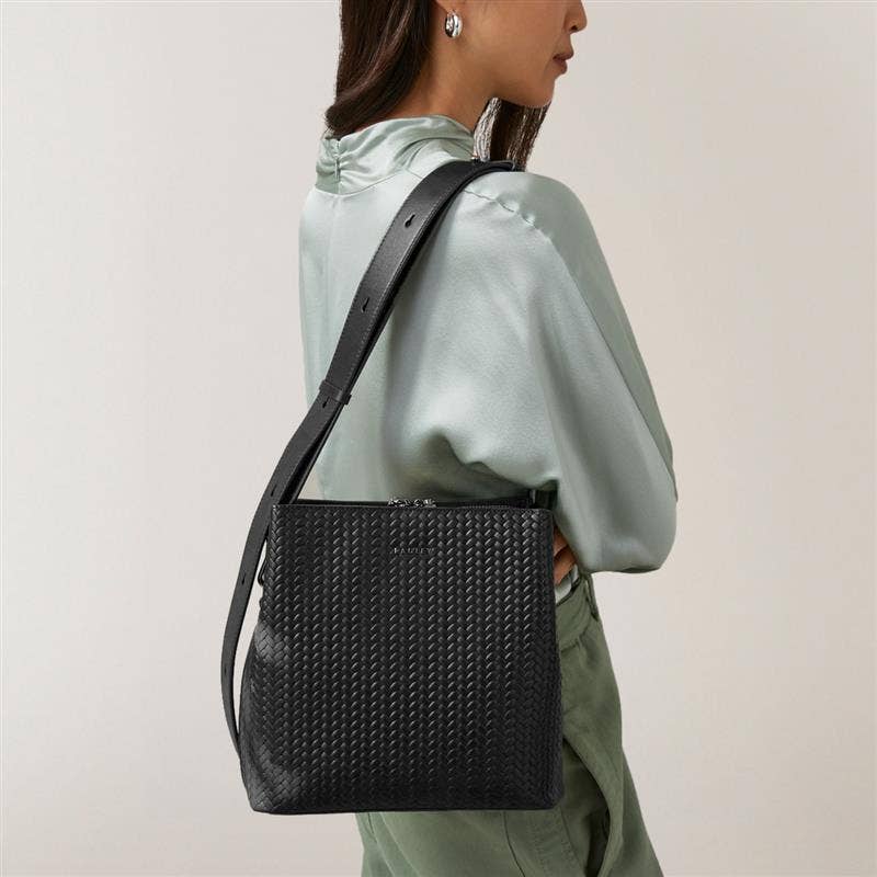 Dukes Place - Weave - Medium Compartment Crossbody