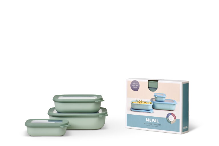 Multikom Cirqula rechthoekig 3-delige set (500 1000 2000) - Nordic sage