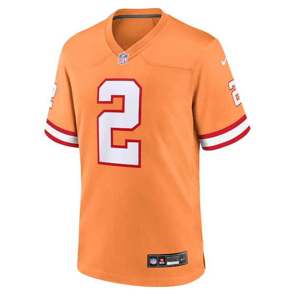 Youth Emeka Egbuka  Tampa Bay Buccaneers Nike Alternate 2  Game Jersey -  Creamsicle