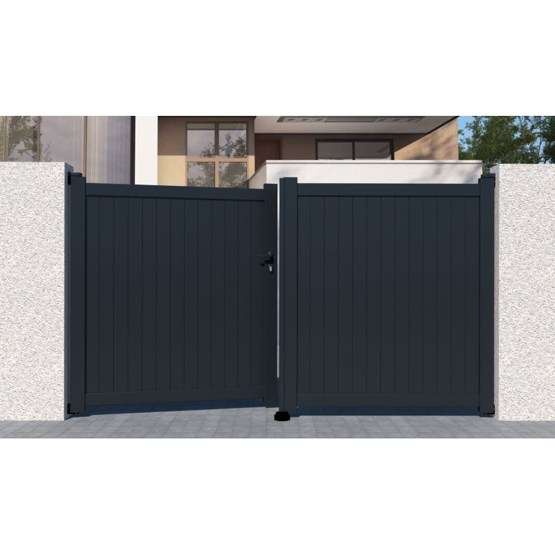 Portail battant Calabria 300 x 180 cm