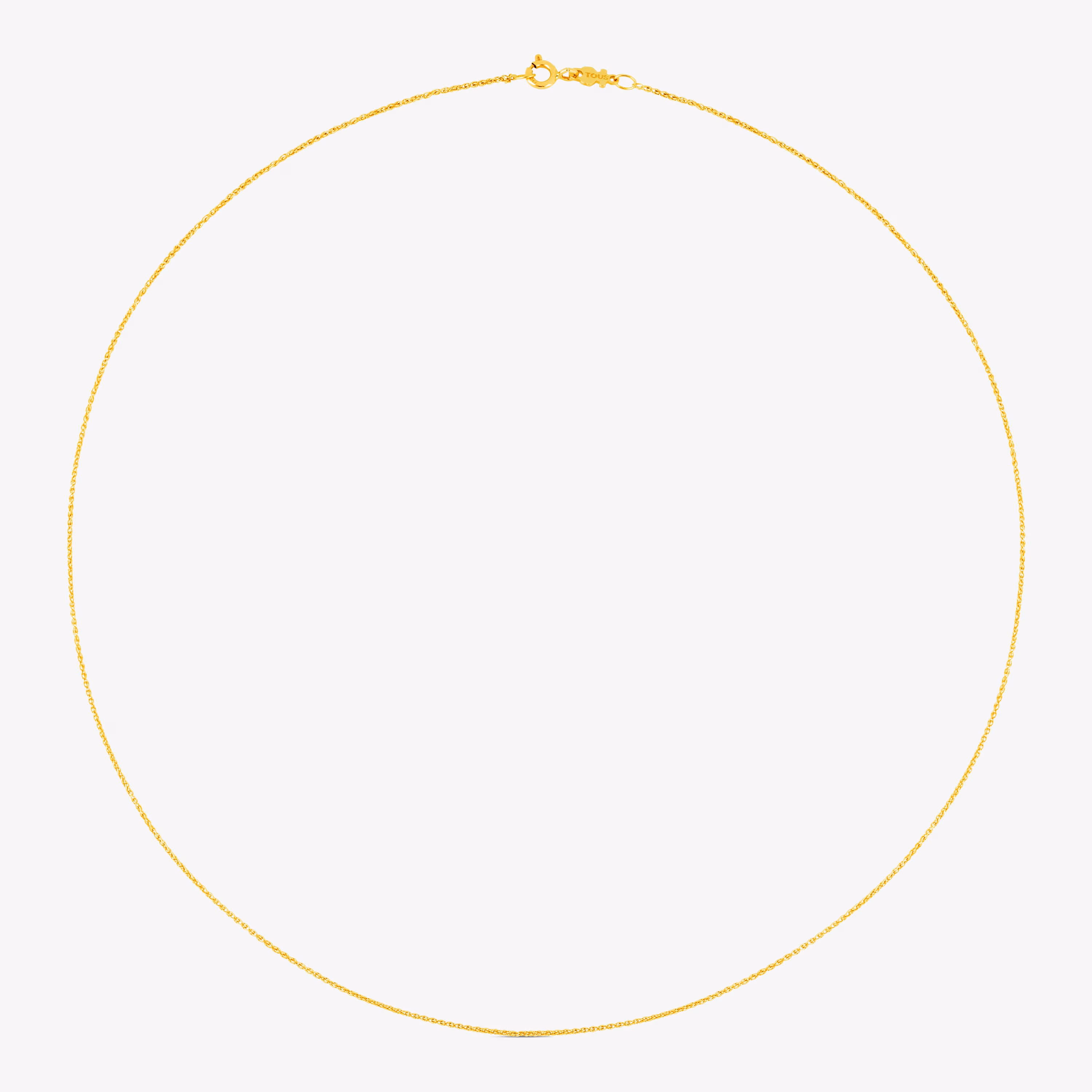 Gargantilla de oro cordón, 45 cm TOUS Chain