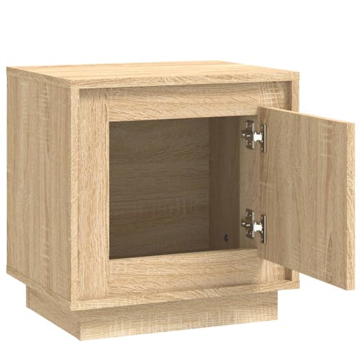 NNEVL Bedside Cabinets 2 pcs Sonoma Oak 44x35x45 cm Engineered Wood
