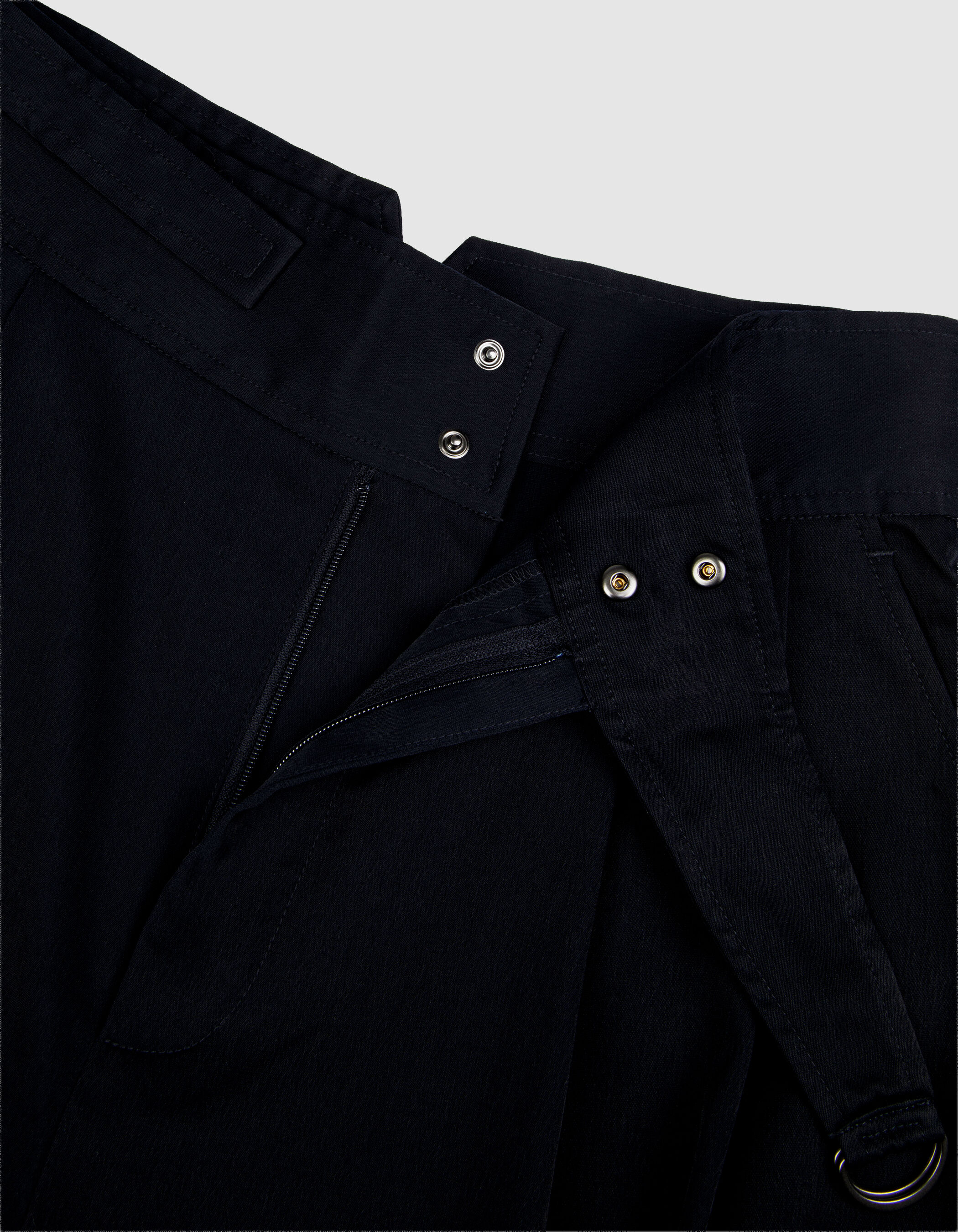 Pantalon ballon marine poches battle Femme