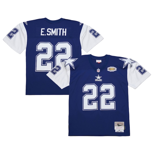 Emmitt Smith Dallas Cowboys  1995 Legacy Replica Jersey - Navy