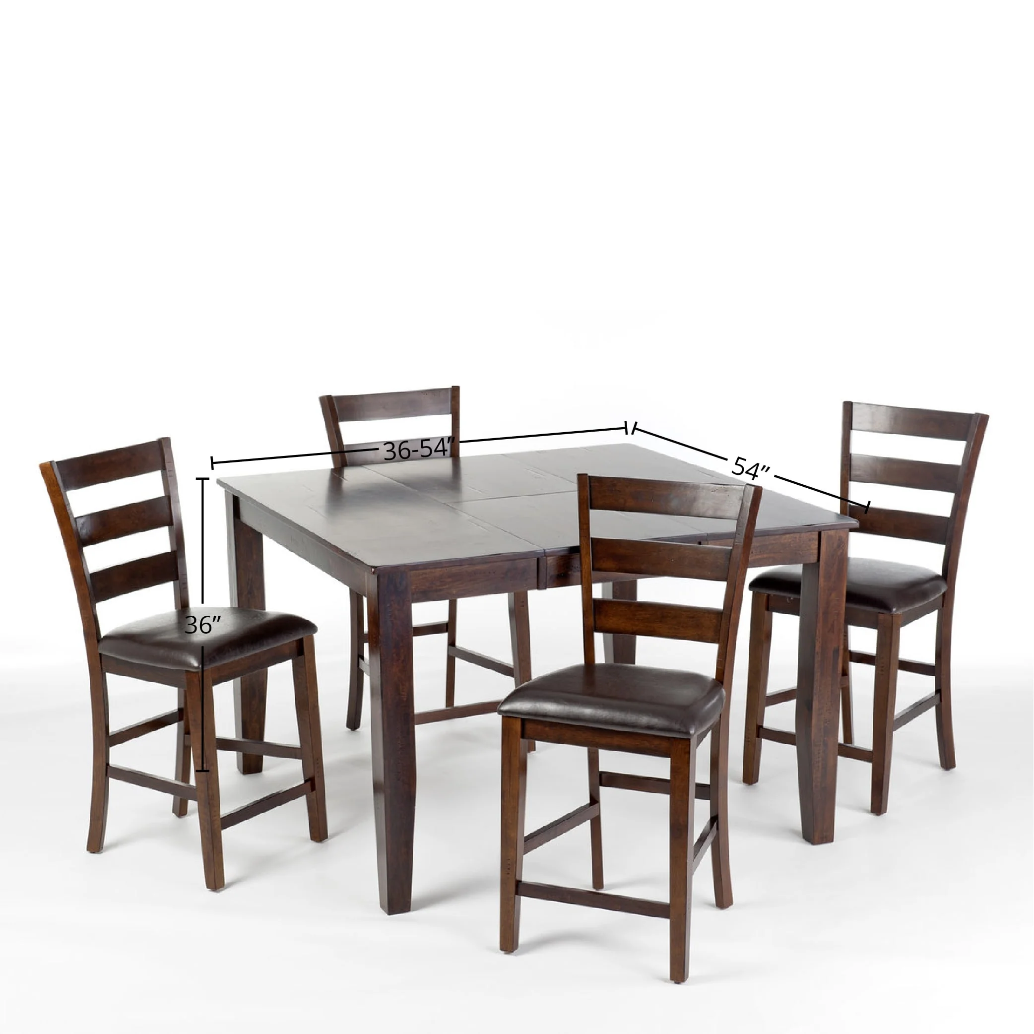 Kona Raisin 54x36-54x36 Gathering Table