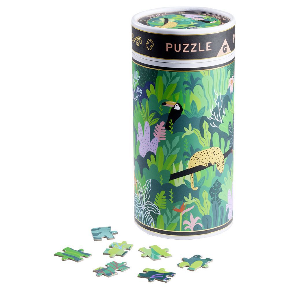 Puzzle cadre déco multicolore