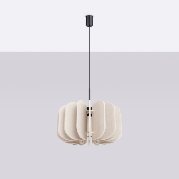Lampa wisząca MULA 45 beżowa
