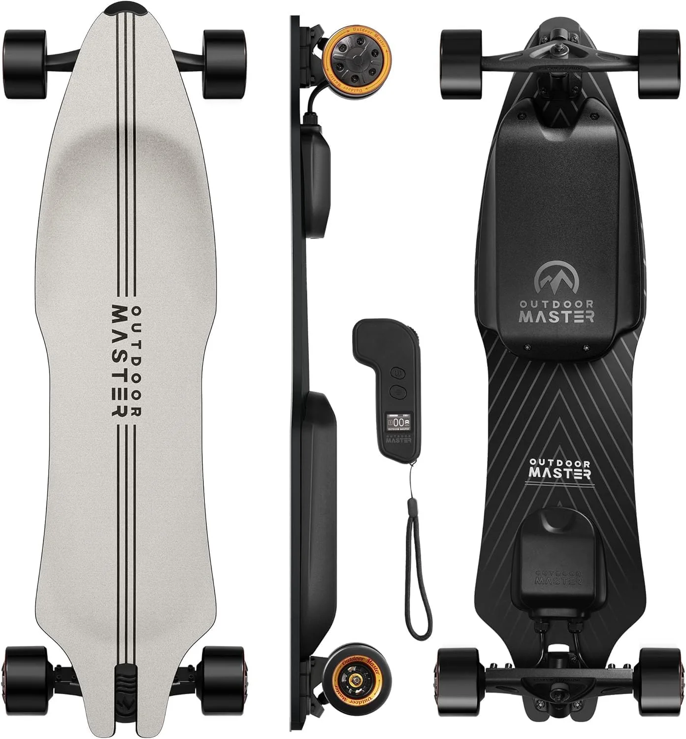 Caribou Electric Skateboard  32 MPH, 26 Mile Range, Dual 1000W Motors, Longboard for Adults  Teens, 6-Month Warranty