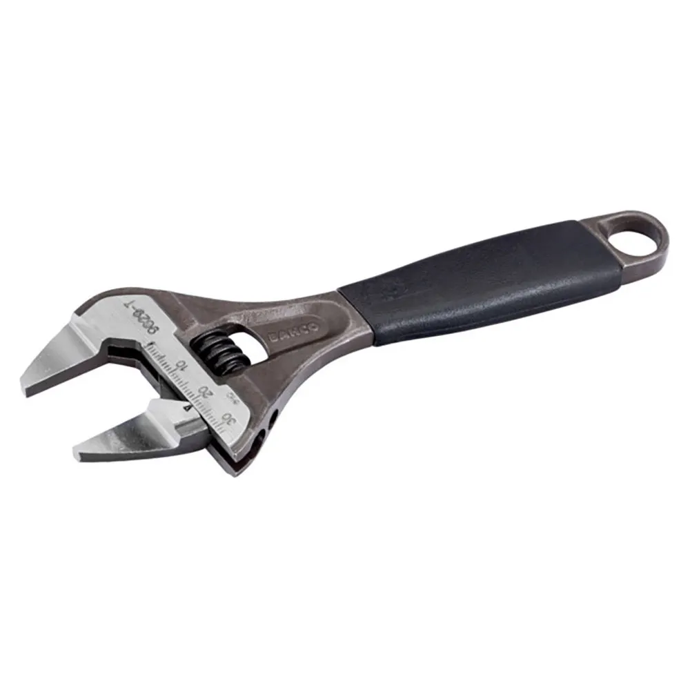 Bahco Ergo™ Extra-Slim Jaw Large Opening Central Knurled With Rubber Handle 32 Mm 170 Mm adjustable wrench