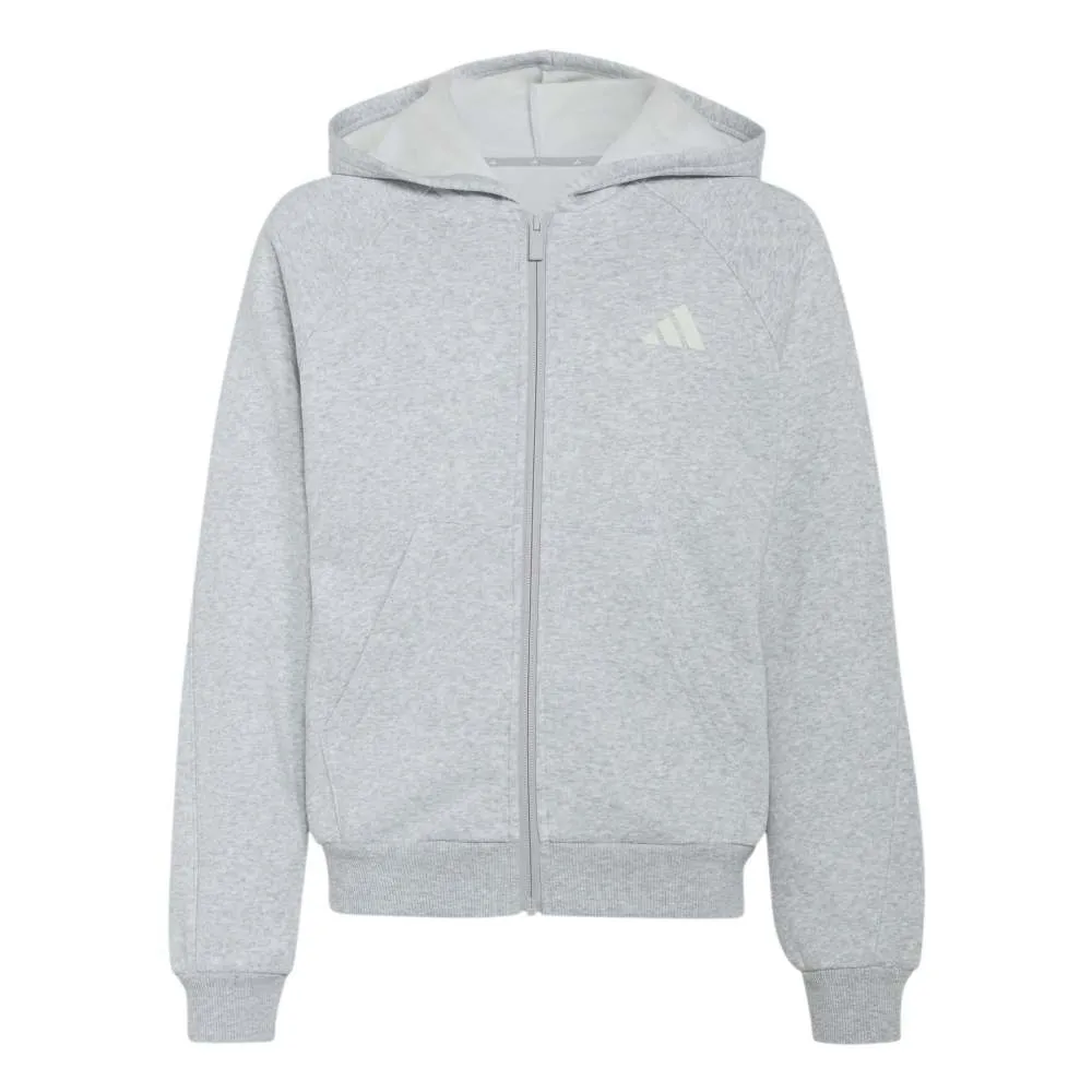adidas Seasonals Collegiate Typography full zip sweatshirt
