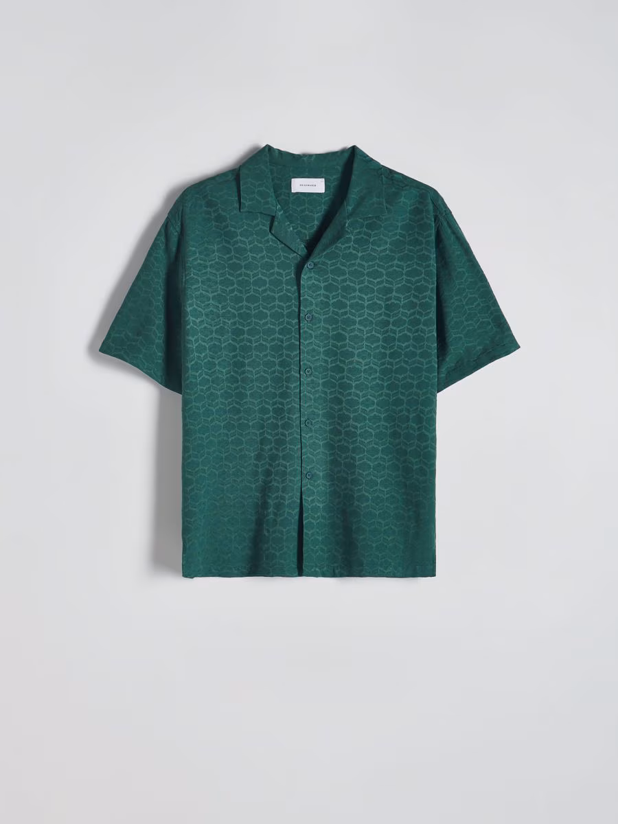 Comfort Fit Viscose Rich Shirt