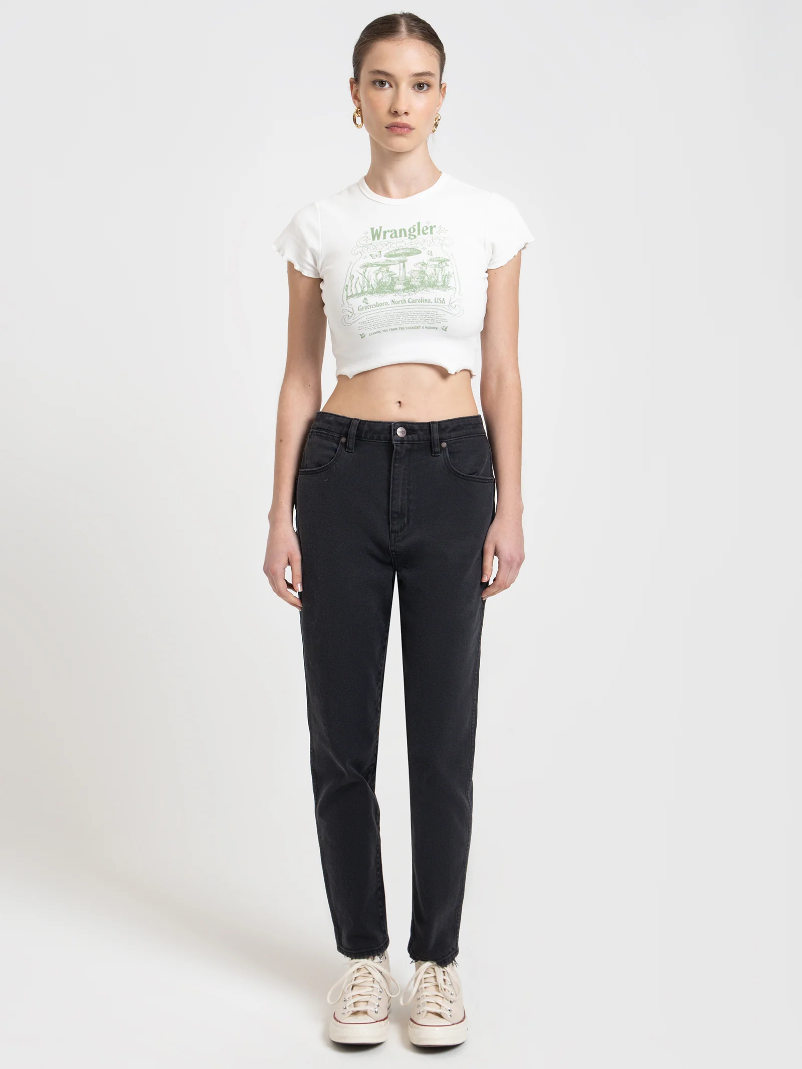 Drew Super-High Slim Jeans