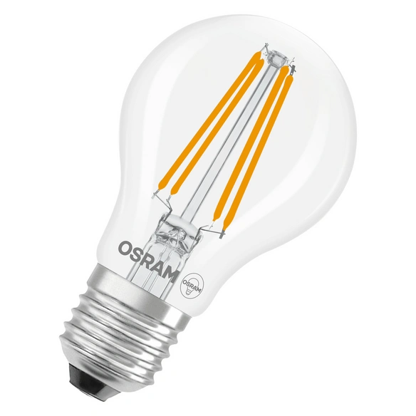 LED-Leuchtmittel, E27, 5,9 W, warmweiß, dimmbar, klar