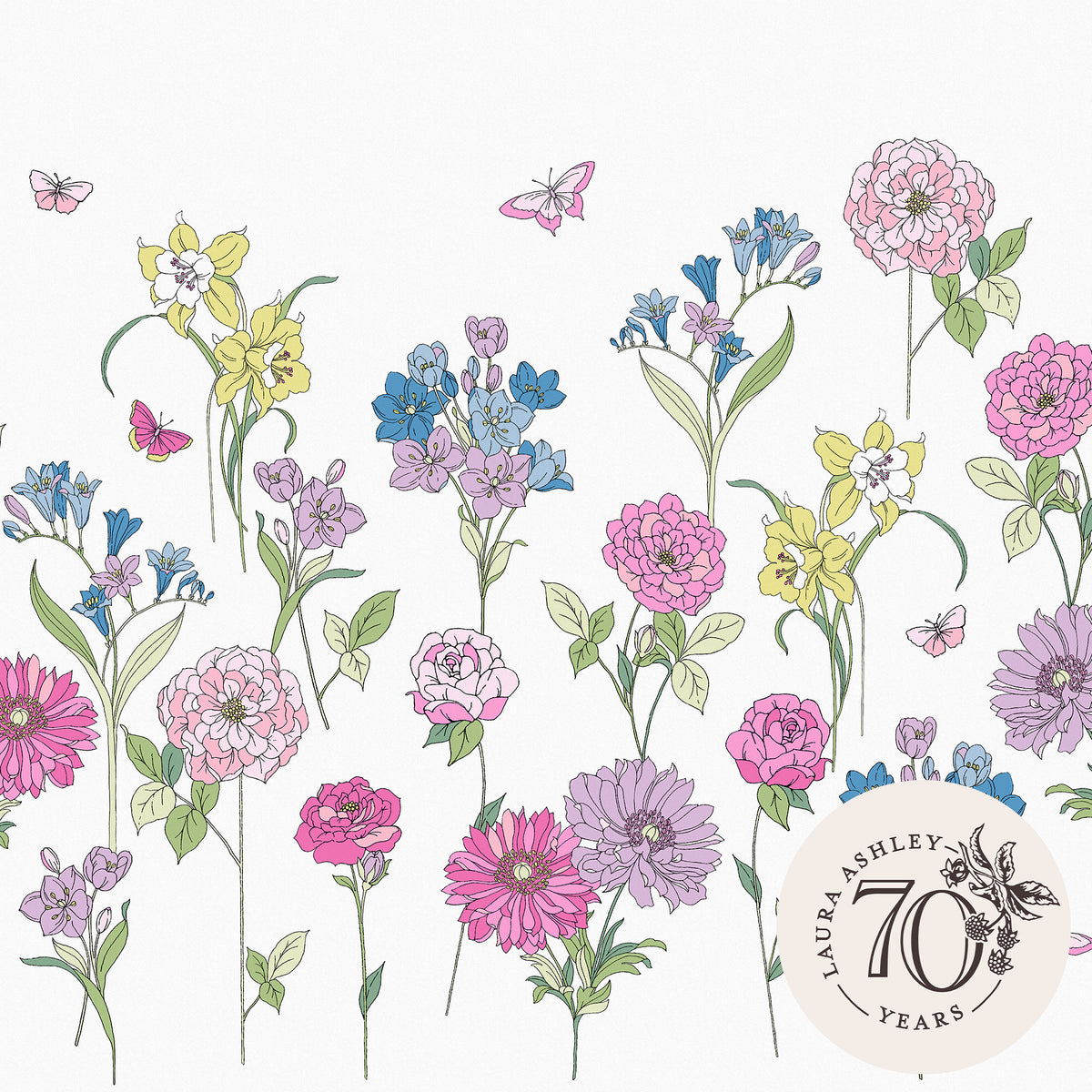 Laura Ashley Fotobehang - Gilly - 300cmx280cm