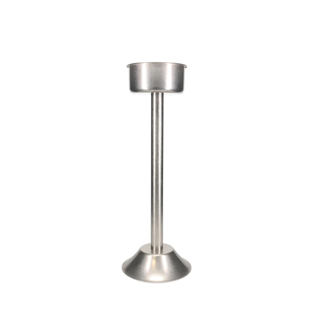 Bonbistro - Champagnekoeler staander 19,5xH62,5cm antique zilver Bar