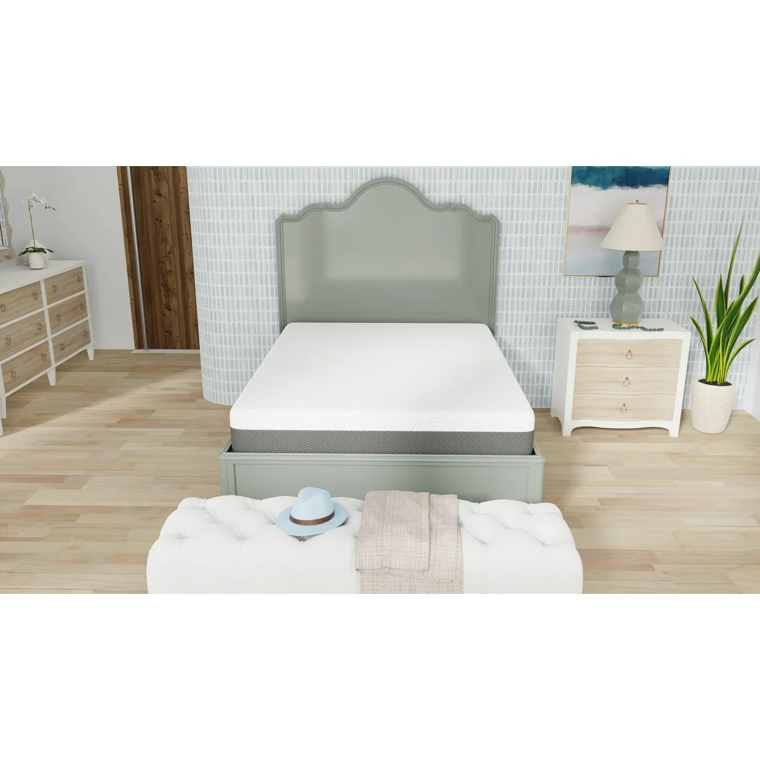 Omne Sleep Omne Fria 10 Inch Medium Firm Mattress With Cooling Cover